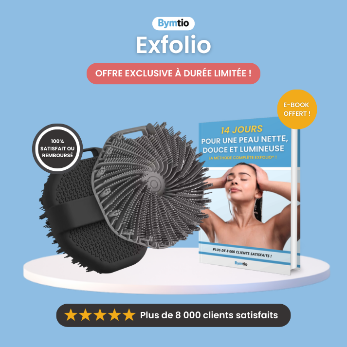 EXFOLIO｜Brosse exfoliante antimicrobienne