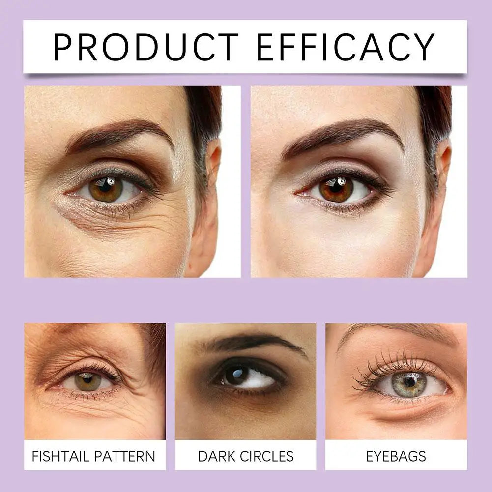 20PCS Collagen Microneedle Eye Patch for Sensitive Skin Dark Circles Puffiness Fine Lines Forehead Wrinkles Eye Skin Care