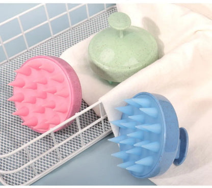 Brosse de douche massante pour cheveux