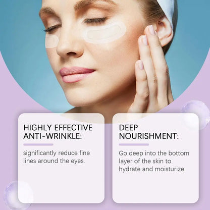 20PCS Collagen Microneedle Eye Patch for Sensitive Skin Dark Circles Puffiness Fine Lines Forehead Wrinkles Eye Skin Care